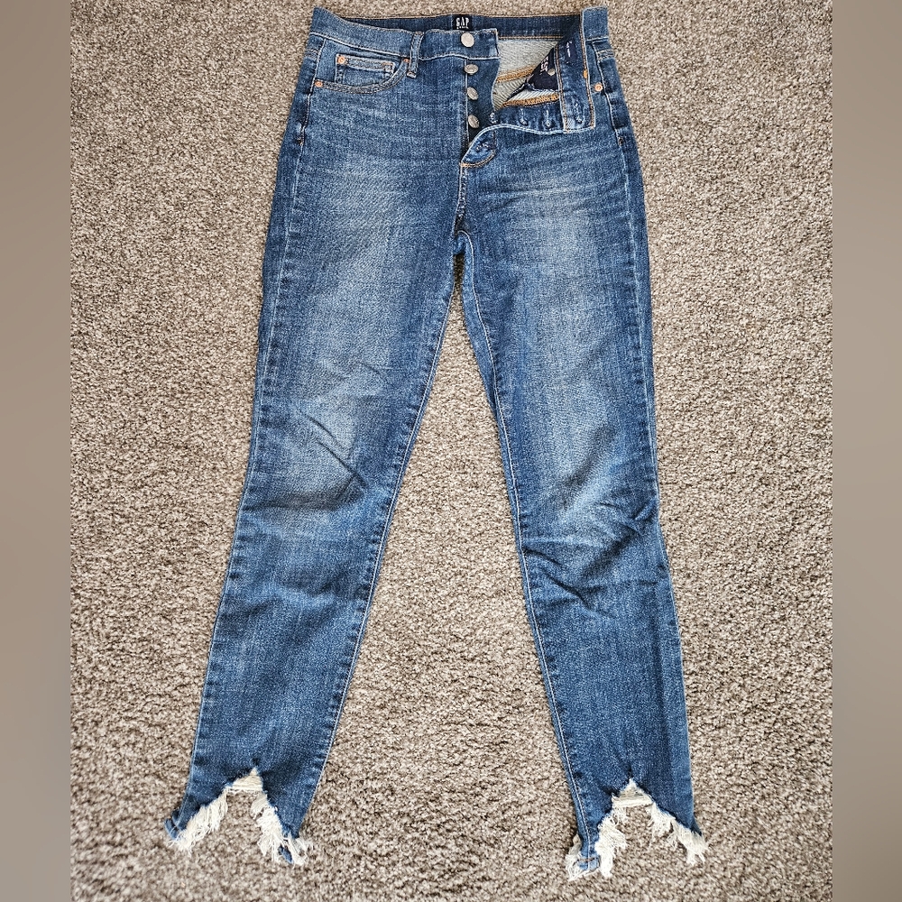 Gap skinny jeans, 27